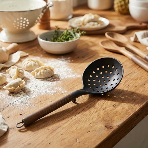 ORION WOODEN Schaumlöffel thermoplastisches PBT / Edelstahl - Kelle - Hauptbild