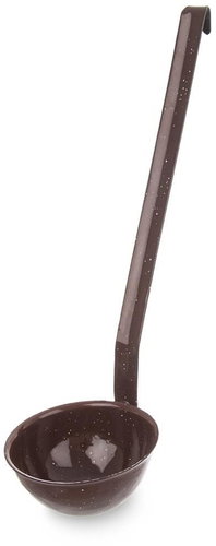 ORION Ladle, Enamel, BROWN 8cm - Ladle - Main image
