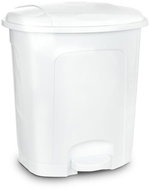 ORION UH Waste Bin with Pedal 3l WHITE - Rubbish Bin