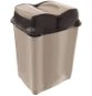 ORION Plastový odpadkový koš s pedálem 28 l kávově hnědá - Odpadkový koš