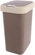 ORION Swing Waste bin 25 L brown UH - Rubbish Bin