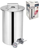 ORION Stainless steel ham cooker with thermometer 10cm - Ham Maker