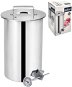 ORION Stainless steel ham cooker with thermometer 10cm - Ham Maker