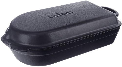 Orion Öntöttvas tepsi, zománcozott, kétoldalas, 42,5 × 22 × 11 cm - Sütőedény - Fő fotó