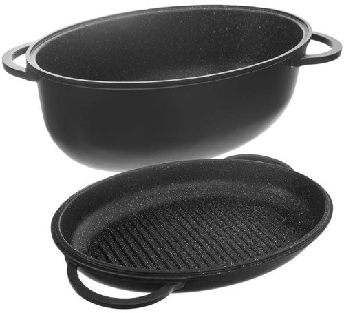 Orion Backform GRANDE doppelseitig 43x30x18 cm - Bräter - Hauptbild