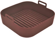 ORION Silicone mould for hot air fryer 17,5 × 17,5 brown - Fryer Accessory