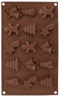 Silicone Baking Mould CHRISTMAS 15 Brown - Baking Mould
