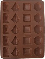 Madeleines Mix Silicone Mould 20 BROWN - Baking Mould