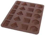 Madeleines Mix Silicone Mould 20 BROWN - Baking Mould