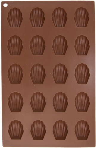ORION Backform aus Silikon MADELEINES 20 BROWN - Springform - Hauptbild