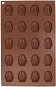 MADELEINE 20 BROWN Silicone Form - Baking Mould