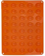 Szilikon forma DIÓ 40 narancssárga - Sütőforma