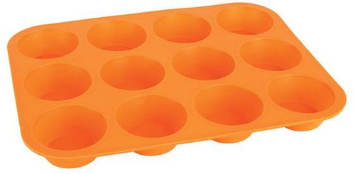 Szilikon sütőforma 12 MUFFIN NARANCSSÁRGA - Sütőforma - Fő fotó