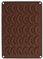 Crescent Silicone Mould, 40, Brown - Baking Mould