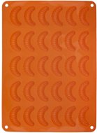 Szilikon forma KIFLI 30 narancssárga - Sütőforma