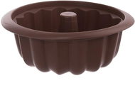 Silicone Bundt Pan, diameter of 26cm BROWN - Baking Mould