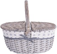 Orion Wicker Picnic Basket with Handle - Basket