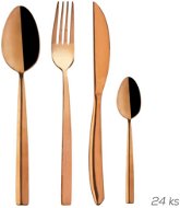ORION COPPER Stainless-steel Cutlery 24 pcs - Cutlery Set