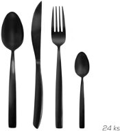 Cutlery Set ORION BLACK LUXURE Stainless-steel Cutlery 24 pcs - Sada příborů