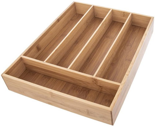 ORION Sideboard bamboo 26x35 cm - Cutlery Tray - Main image