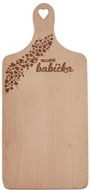 GRANDMA Chopping Board with Handle, Wooden 30x14cm - Cutting Board