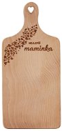 Cutting Board MOTHER Wooden Chopping Board with Handle, 30 x 14cm - Prkénko