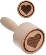 ORION HEART Wood Stamp for Biscuits - Stamp
