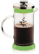 ORION kávéfőző üveg / rozsdamentes acél / szilikon  0,6 l - Dugattyús kávéfőző