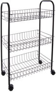 BANQUET Orion Metal/UH Shelf 3 Storeys on Wheels - Shelving Unit