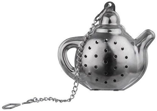 Stainless-steel Hanging Tea Strainer, TEAPOT CHARM 6 x 6cm - Tea Strainer - Main image