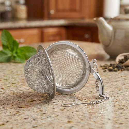 Teapot Strainer with Hinge. 4.5cm Clip - Tea Strainer - Main image