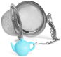 Tea Strainer Stainless-steel Tea Strainer, Diameter of 5.4cm + PENDANT of TEAPOT - Sítko na čaj