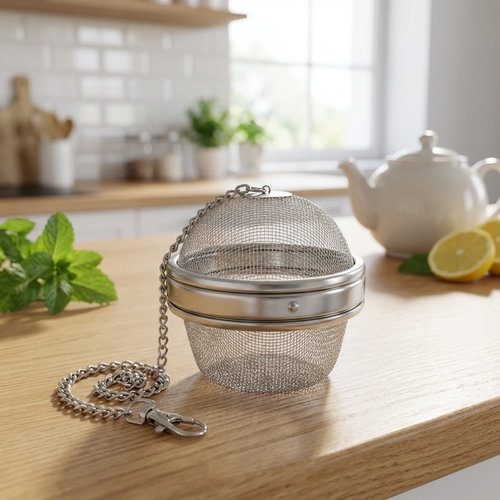 Rozsdamentes acél teaszűrő átm. 6,5 cm - Teaszűrő - Fő fotó