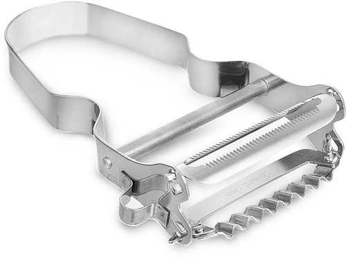 ORION DOUBLE WAVY Stainless-steel Kitchen Scraper - Potato Peeler - Main image