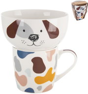 ORION Mug + bowl dog 0,35 l set - Breakfast Set