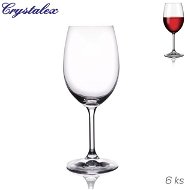 LARA 0.45l Wine Glass, 6 pcs - Glass Set