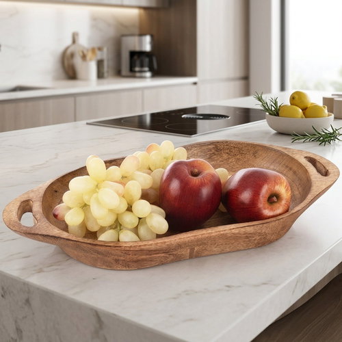 ORION Tablett MANGO 42,5 × 20,5 cm, Holz - Servierbrett - Hauptbild