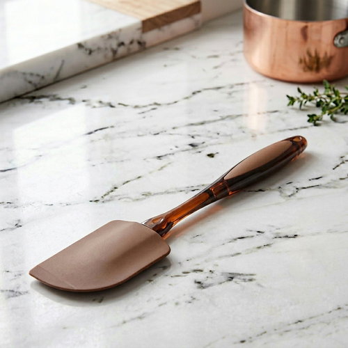 Orion BROWN Kitchen Spatula, Silicone 29.5cm - Scraper - Main image