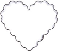 ORION Stainless-steel Cutter Wavy HEART - Cookie Cutter