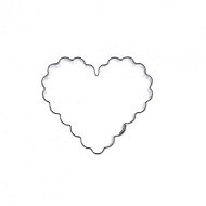 ORION Stainless-steel Cutter Wavy HEART - Cookie Cutter