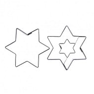 ORION Stainless-steel Cutter, Star 2 pcs - Cookie Cutter Set