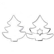 ORION Stainless steel Cutter/Center, Tree 2 pcs - Cookie Cutter Set