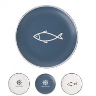 Orion Ceramic dessert plate SEA round diameter 19,5 cm mix - Plate