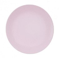 Orion Plate cer. dessert. RELIEF round diameter 21 cm pink - Plate