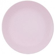 Orion Plate shallow RELIEF round 27,5 cm diameter pink - Plate
