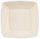 Deep Plate 17.5 × 17.5cm, 6 pcs, Cream Plastic