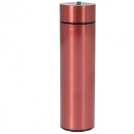 Orion Stainless-steel Thermos 0,45l with Thermometer, Red - Thermos
