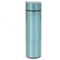 Orion Stainless-steel Thermos 0,45l with Thermometer, Blue - Thermos