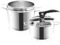 ORION Pressure Cooker Stainless Steel PROFI 7l + 4l Duo - Pressure Cooker