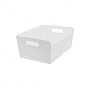 Orion Korb UH Organizer Tibox - 16 cm x 12 cm x 9 cm - weiß - Aufbewahrungsbox